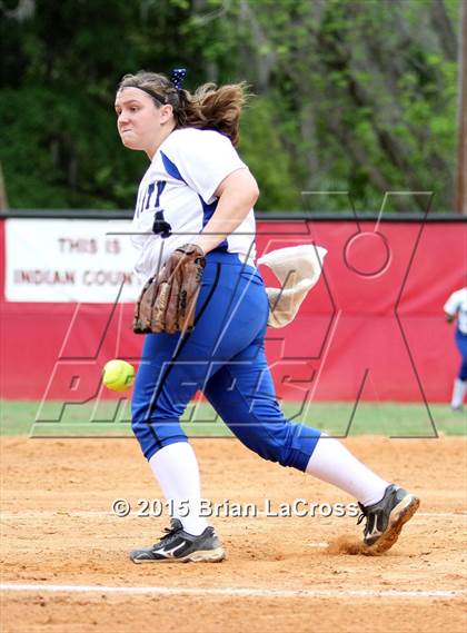Thumbnail 1 in Trinity Christian Academy vs Bishop Snyder photogallery.