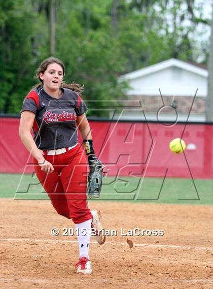 Thumbnail 1 in Trinity Christian Academy vs Bishop Snyder photogallery.