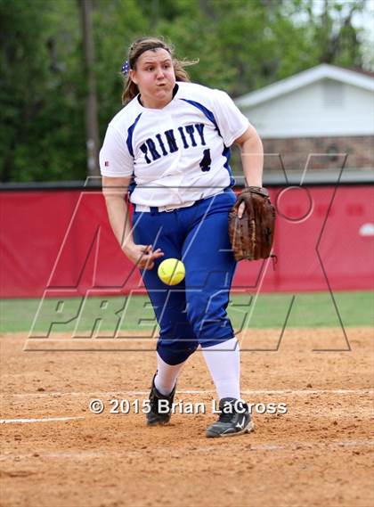 Thumbnail 1 in Trinity Christian Academy vs Bishop Snyder photogallery.