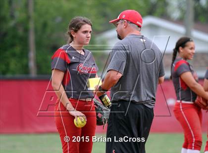 Thumbnail 1 in Trinity Christian Academy vs Bishop Snyder photogallery.