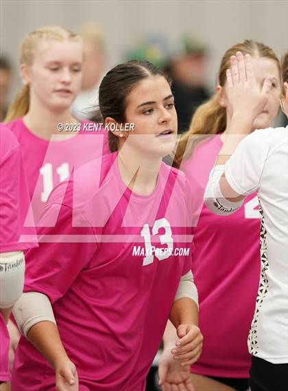 Thumbnail 2 in St. Mary Catholic Central vs. Grand Haven (Beast of the East) photogallery.