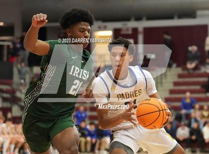 Thumbnail 2 in Sacred Heart Cathedral Preparatory vs. Serra (CIF CCS Open Division Final) photogallery.