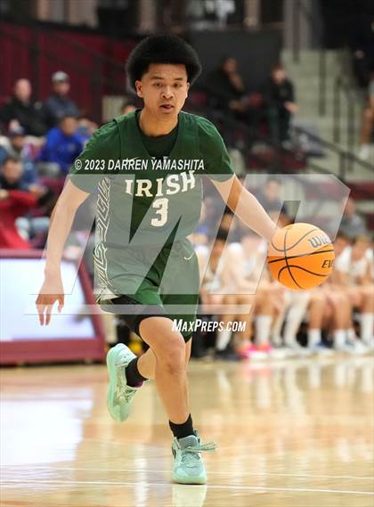 Thumbnail 2 in Sacred Heart Cathedral Preparatory vs. Serra (CIF CCS Open Division Final) photogallery.
