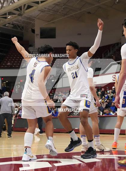 Thumbnail 1 in Sacred Heart Cathedral Preparatory vs. Serra (CIF CCS Open Division Final) photogallery.