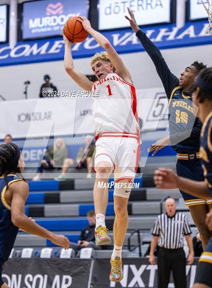 Thumbnail 1 in Wheeler vs. Timpview (5 for the Fight National Hoopfest) photogallery.