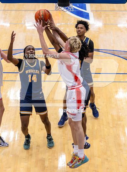 Thumbnail 1 in Wheeler vs. Timpview (5 for the Fight National Hoopfest) photogallery.