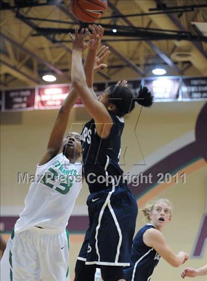 Thumbnail 1 in Dr. Phillips vs. St. Mary's (Nike Tournament of Champions) photogallery.