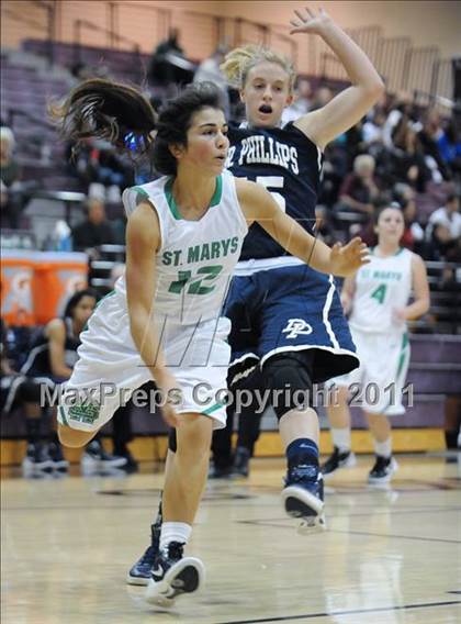 Thumbnail 3 in Dr. Phillips vs. St. Mary's (Nike Tournament of Champions) photogallery.