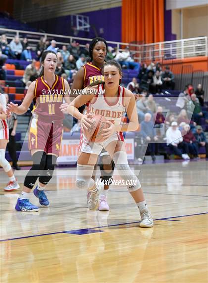 Thumbnail 3 in Neumann Regional Academy vs. Our Lady of Lourdes Regional (PIAA Div 4 1A Semifinal) photogallery.