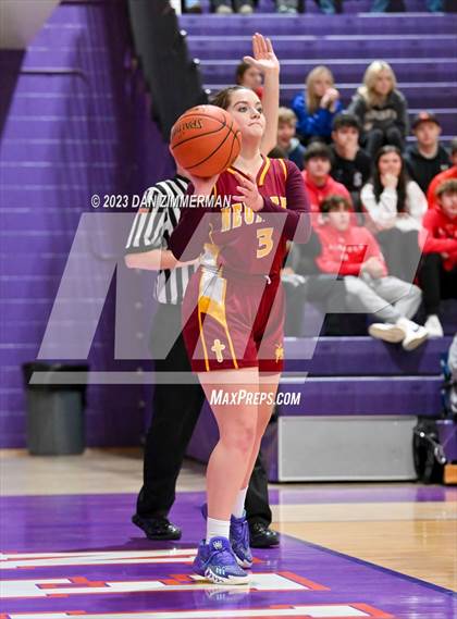 Thumbnail 3 in Neumann Regional Academy vs. Our Lady of Lourdes Regional (PIAA Div 4 1A Semifinal) photogallery.