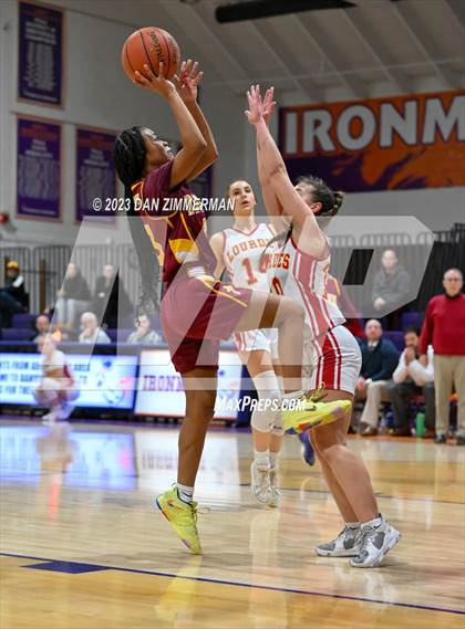 Thumbnail 3 in Neumann Regional Academy vs. Our Lady of Lourdes Regional (PIAA Div 4 1A Semifinal) photogallery.
