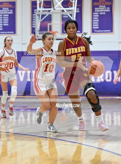 Thumbnail 1 in Neumann Regional Academy vs. Our Lady of Lourdes Regional (PIAA Div 4 1A Semifinal) photogallery.