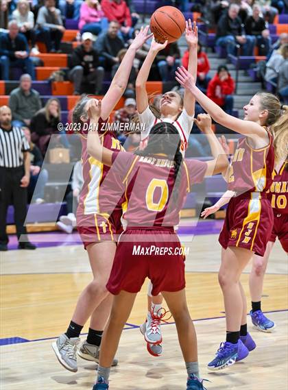 Thumbnail 3 in Neumann Regional Academy vs. Our Lady of Lourdes Regional (PIAA Div 4 1A Semifinal) photogallery.