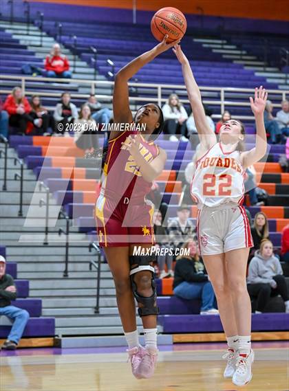 Thumbnail 3 in Neumann Regional Academy vs. Our Lady of Lourdes Regional (PIAA Div 4 1A Semifinal) photogallery.