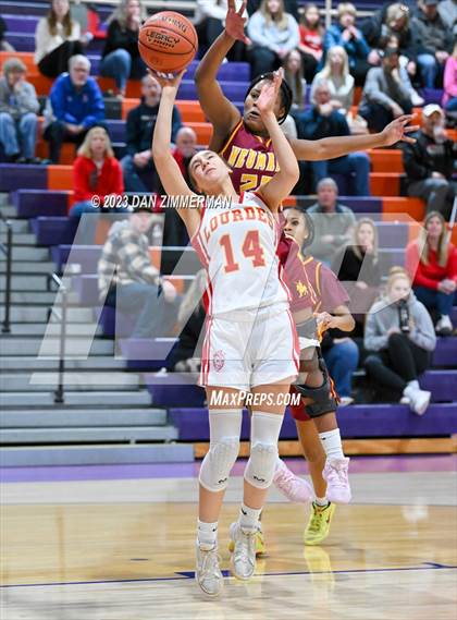 Thumbnail 2 in Neumann Regional Academy vs. Our Lady of Lourdes Regional (PIAA Div 4 1A Semifinal) photogallery.