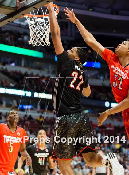 Thumbnail 2 in McDonald's All American Boys Game photogallery.