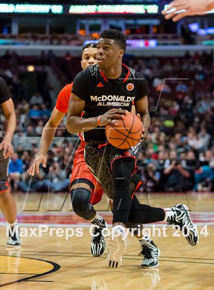 Thumbnail 1 in McDonald's All American Boys Game photogallery.