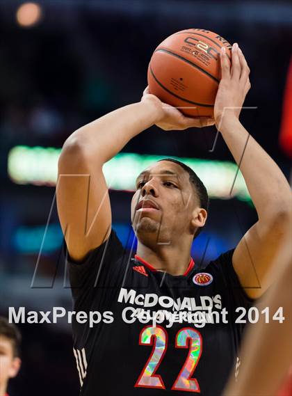Thumbnail 1 in McDonald's All American Boys Game photogallery.