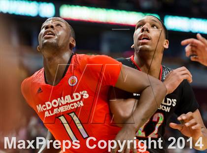 Thumbnail 1 in McDonald's All American Boys Game photogallery.