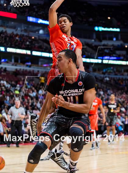 Thumbnail 2 in McDonald's All American Boys Game photogallery.