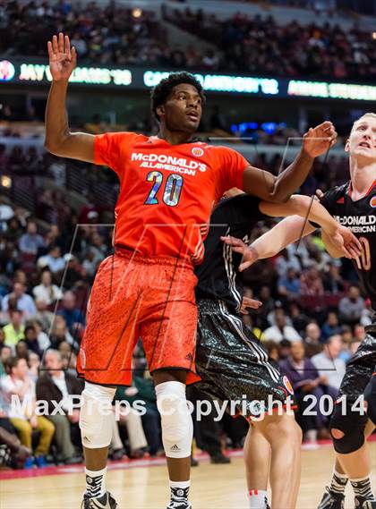 Thumbnail 2 in McDonald's All American Boys Game photogallery.