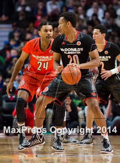 Thumbnail 1 in McDonald's All American Boys Game photogallery.