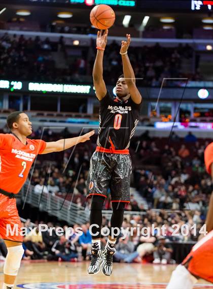 Thumbnail 1 in McDonald's All American Boys Game photogallery.