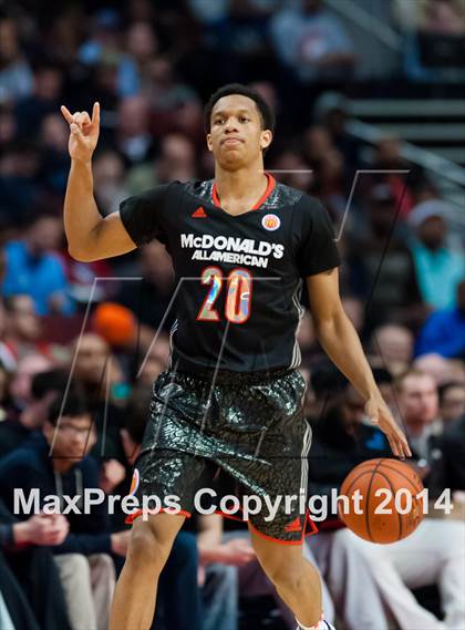 Thumbnail 2 in McDonald's All American Boys Game photogallery.