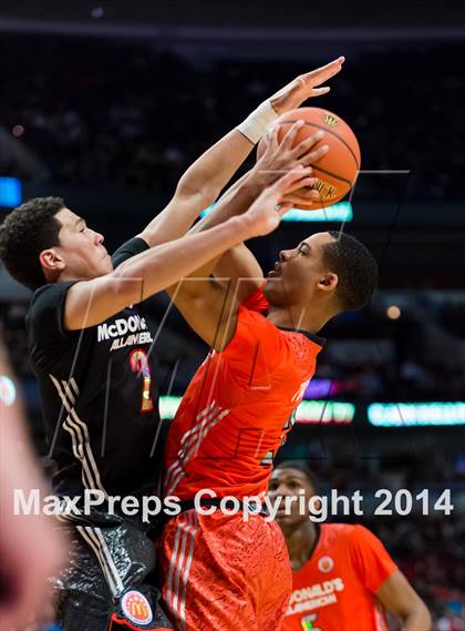 Thumbnail 2 in McDonald's All American Boys Game photogallery.