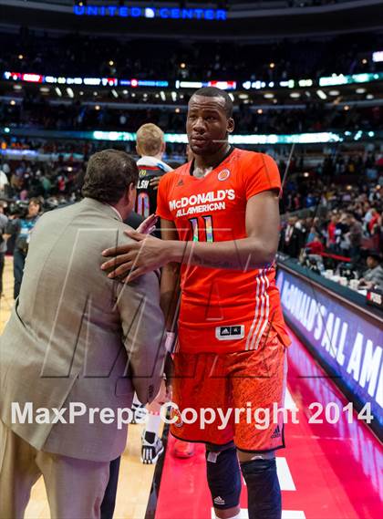 Thumbnail 1 in McDonald's All American Boys Game photogallery.