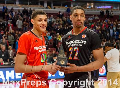 Thumbnail 2 in McDonald's All American Boys Game photogallery.