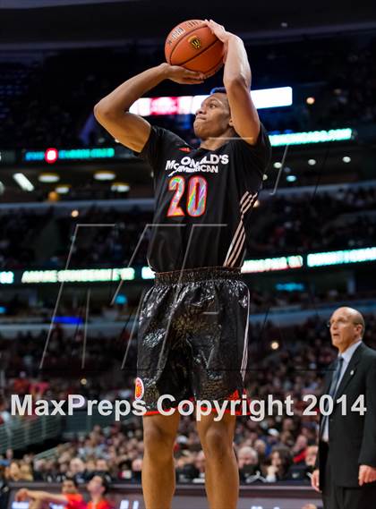 Thumbnail 3 in McDonald's All American Boys Game photogallery.