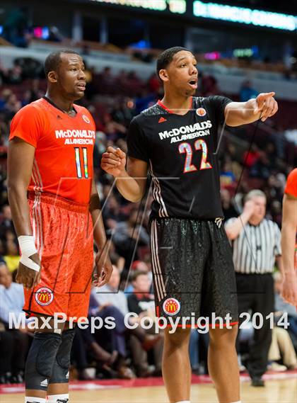 Thumbnail 2 in McDonald's All American Boys Game photogallery.