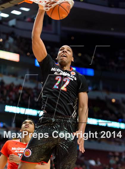 Thumbnail 3 in McDonald's All American Boys Game photogallery.