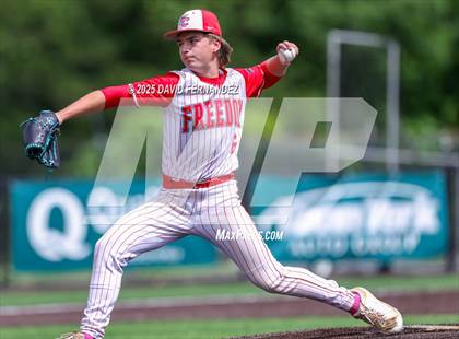 Thumbnail 2 in Burlington Christian Academy vs. Freedom Christian Academy (NCISAA 2A - Final) photogallery.