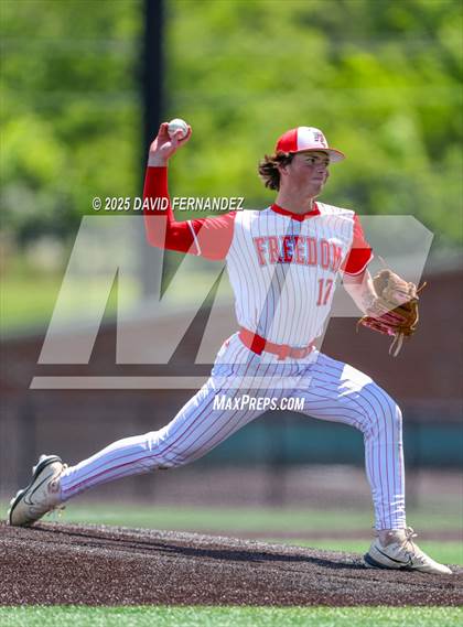 Thumbnail 3 in Burlington Christian Academy vs. Freedom Christian Academy (NCISAA 2A - Final) photogallery.