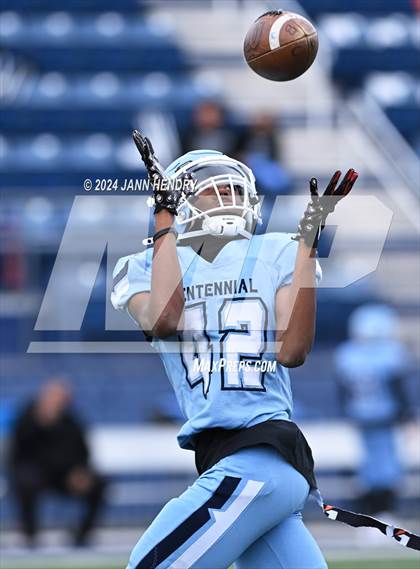 Thumbnail 3 in Centennial vs. Galena (NIAA 5A Division3 Final) photogallery.