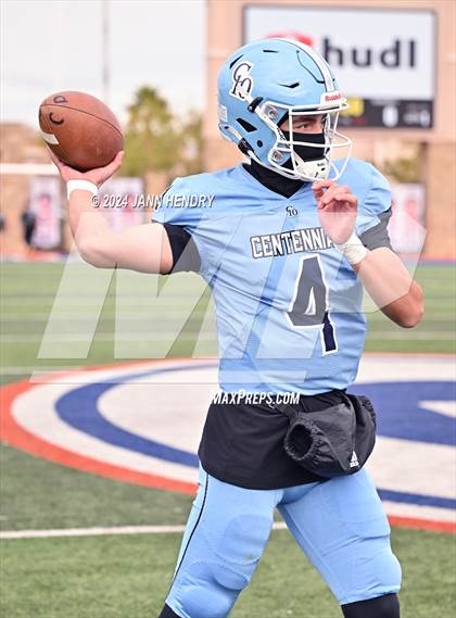 Thumbnail 2 in Centennial vs. Galena (NIAA 5A Division3 Final) photogallery.