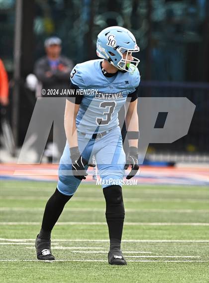 Thumbnail 1 in Centennial vs. Galena (NIAA 5A Division3 Final) photogallery.