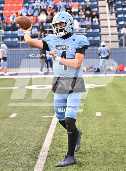 Thumbnail 1 in Centennial vs. Galena (NIAA 5A Division3 Final) photogallery.