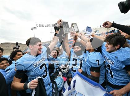 Thumbnail 2 in Centennial vs. Galena (NIAA 5A Division3 Final) photogallery.