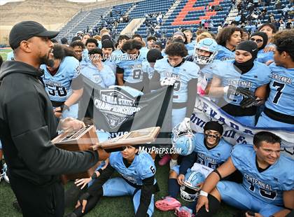 Thumbnail 2 in Centennial vs. Galena (NIAA 5A Division3 Final) photogallery.