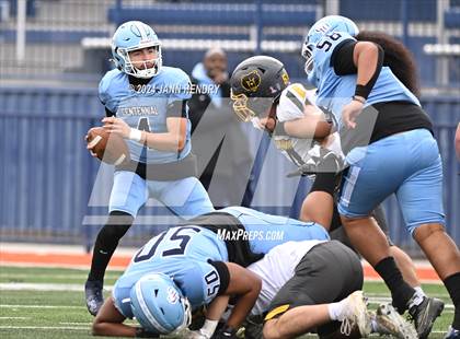 Thumbnail 3 in Centennial vs. Galena (NIAA 5A Division3 Final) photogallery.