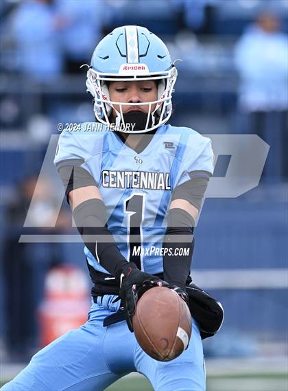 Thumbnail 1 in Centennial vs. Galena (NIAA 5A Division3 Final) photogallery.