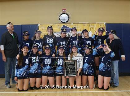 Thumbnail 2 in Immanuel vs. Frazier Mountain (CIF Central D5 Final) photogallery.