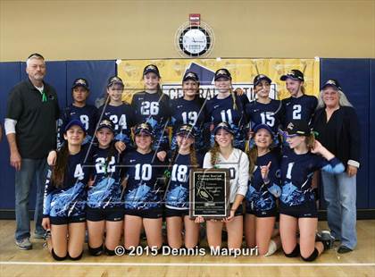 Thumbnail 3 in Immanuel vs. Frazier Mountain (CIF Central D5 Final) photogallery.