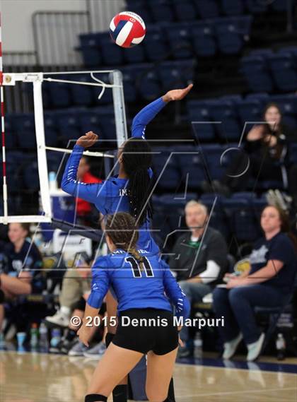 Thumbnail 2 in Immanuel vs. Frazier Mountain (CIF Central D5 Final) photogallery.