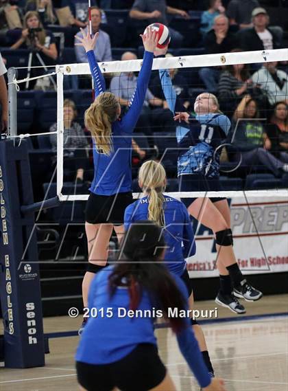 Thumbnail 1 in Immanuel vs. Frazier Mountain (CIF Central D5 Final) photogallery.