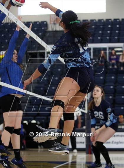 Thumbnail 1 in Immanuel vs. Frazier Mountain (CIF Central D5 Final) photogallery.