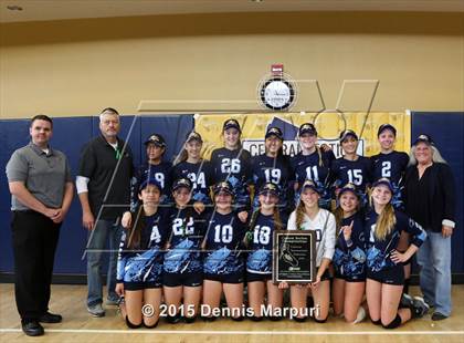 Thumbnail 1 in Immanuel vs. Frazier Mountain (CIF Central D5 Final) photogallery.